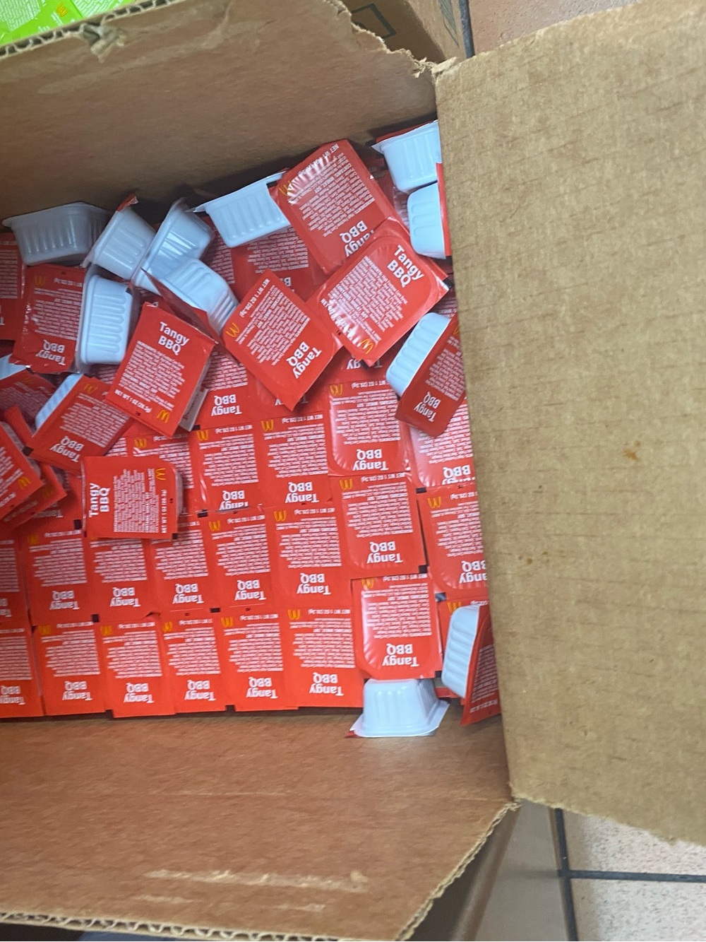 McDonald’s Tangy BBQ Dipping Sauce (Lot Of 100)